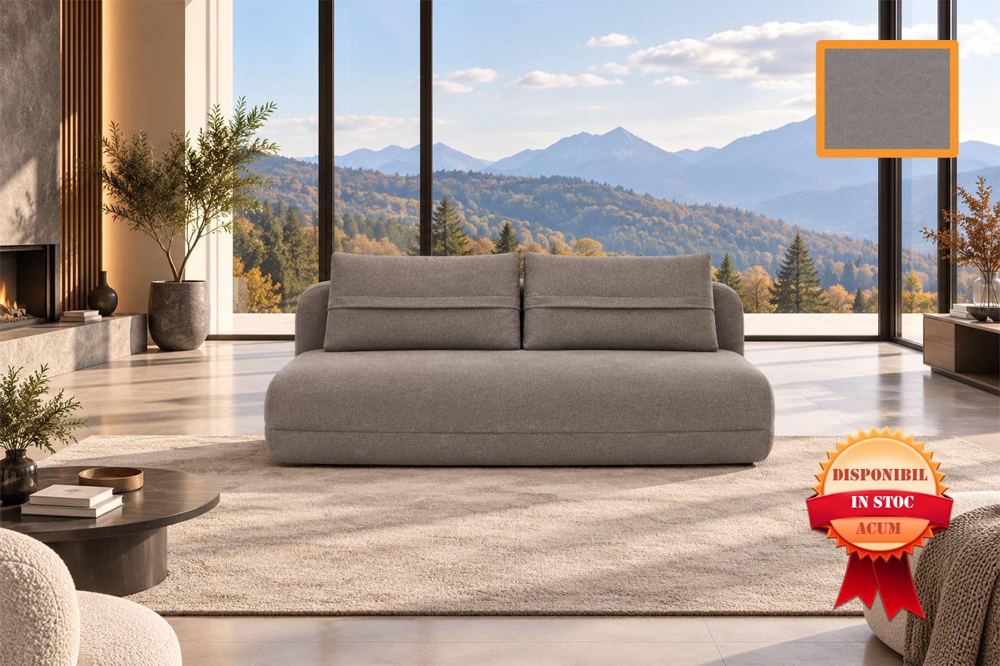 BUFFO CANAPEA EXTENSIBILA 206 X 100 CASTEL-20